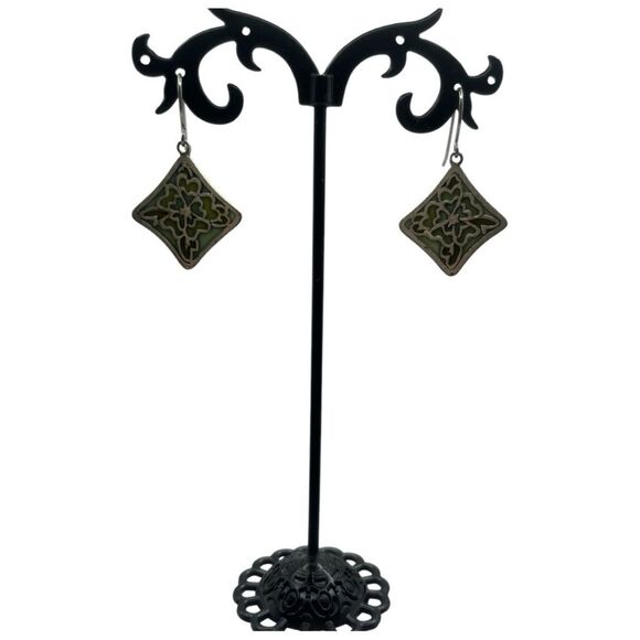 *NWT* WOMEN'S CELTIC KNOT PEWTER NECKLACE & EARRINGS BUNDLE - Picture 5 of 6